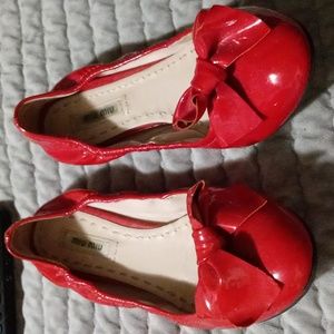 Mu Mu bow flats